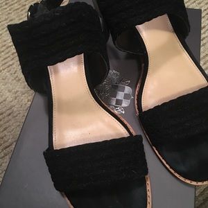 Vince Camuto black sandal